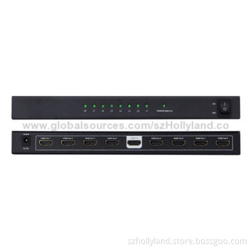 Full HDMI 1.4 1 x 4 Splitter with HDCP and 8kV ESD Protection